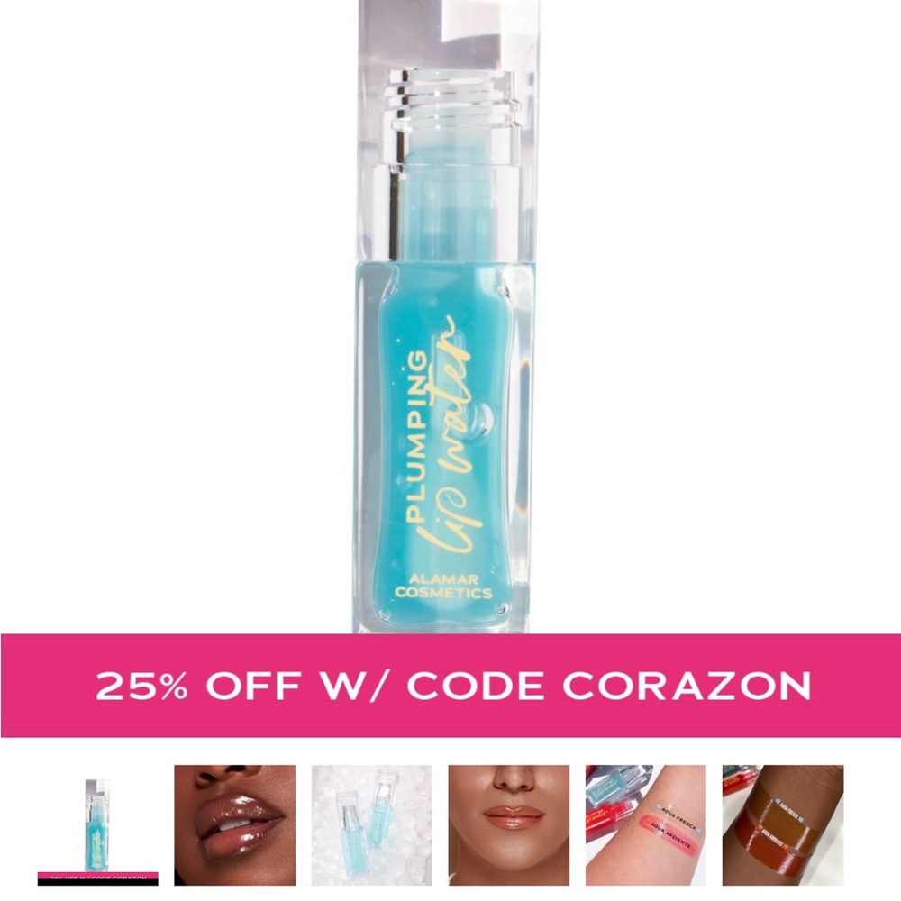 Plumping Lip Water - Blue